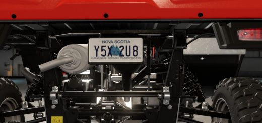 Nova Scotia license plate v1.0