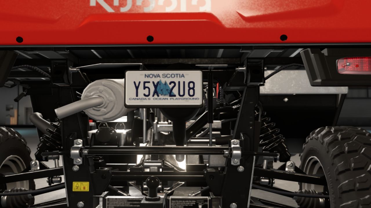 Nova Scotia license plate v1.0