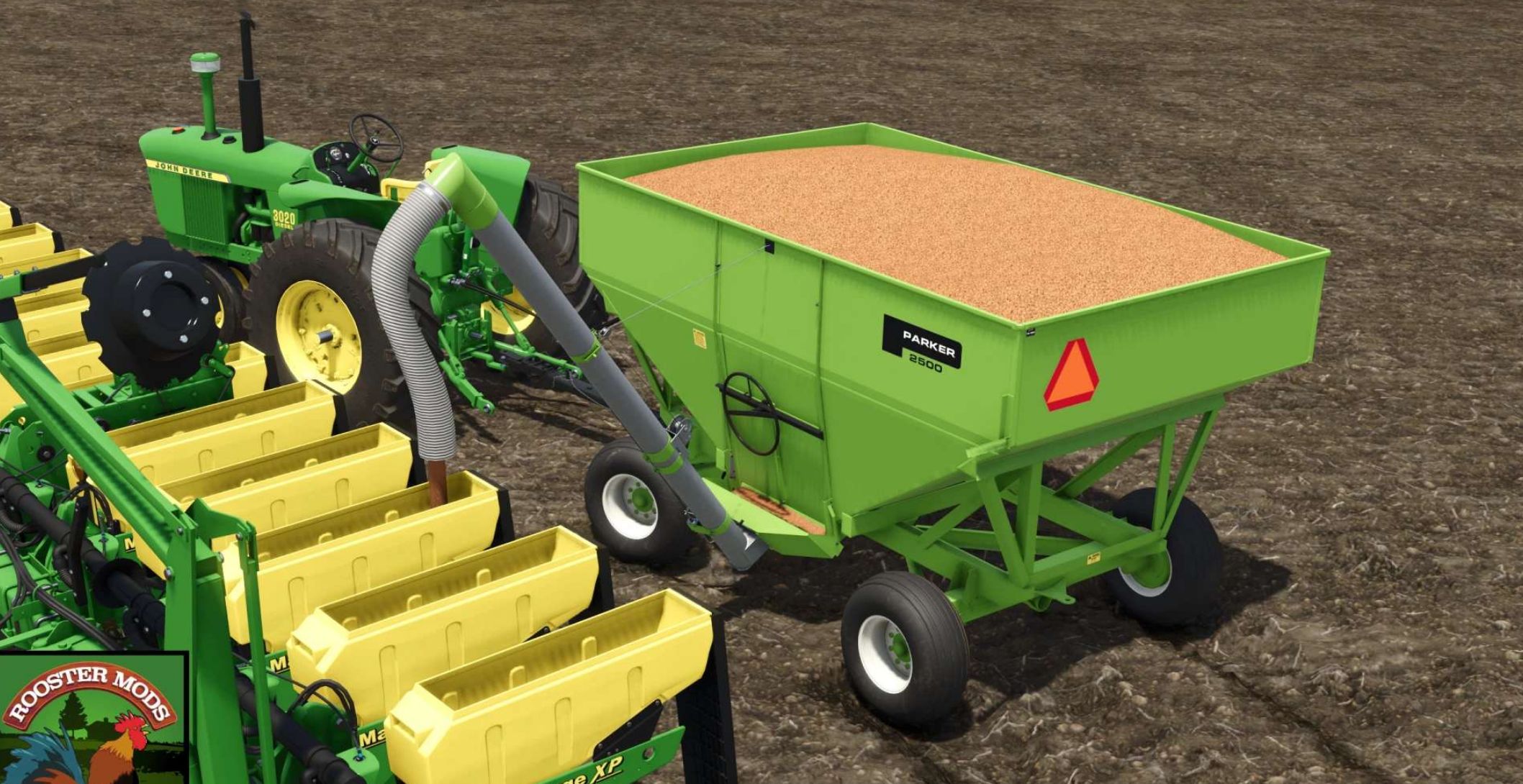 Parker 1400 Auger System on 2500 Gravity Wagon v1.0