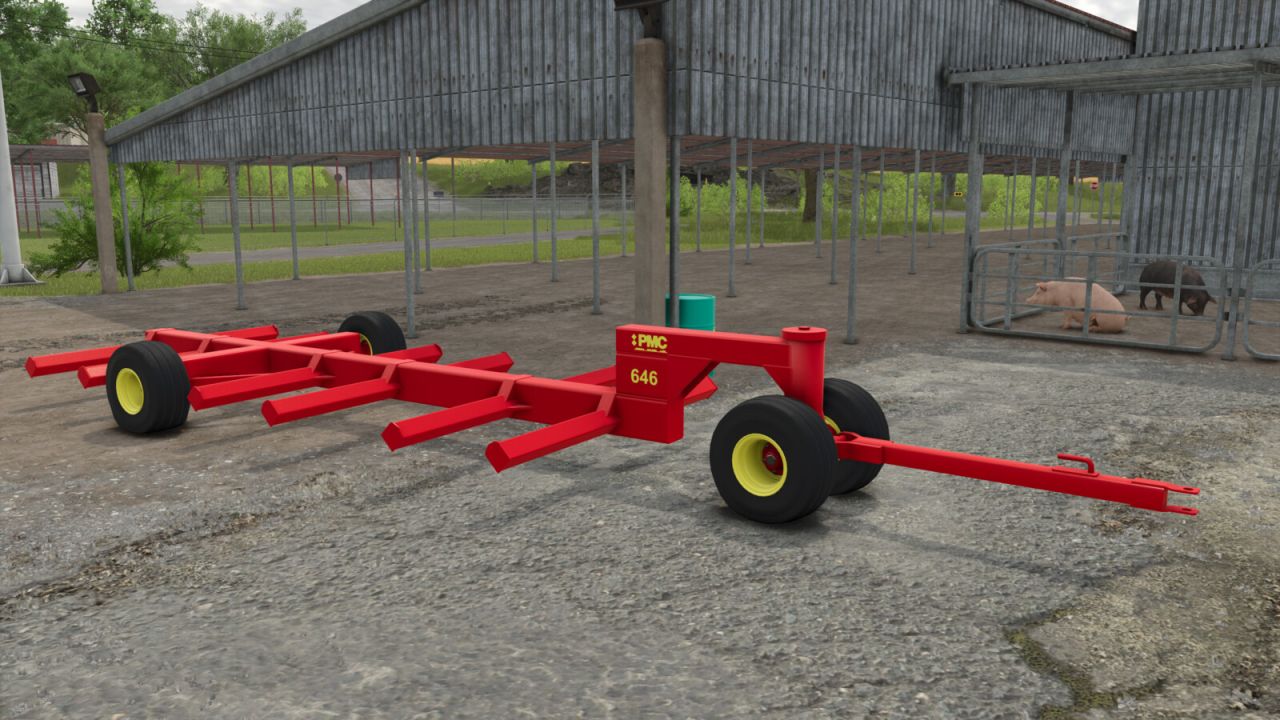 PMC 646 Bale Trailer v1.0