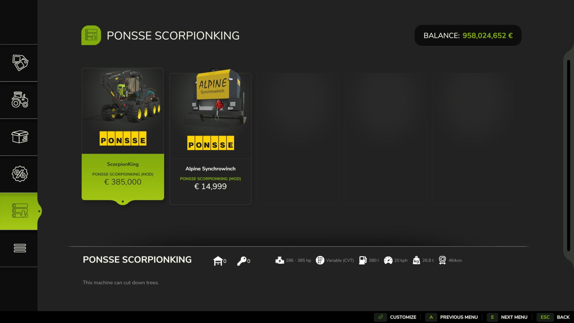 Ponsse Scorpion King v1.0