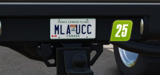Prince Edward Island license plate v1.0