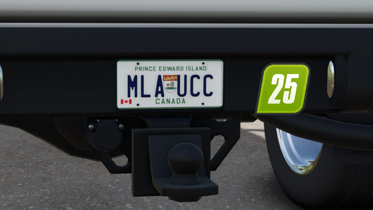 Prince Edward Island license plate v1.0