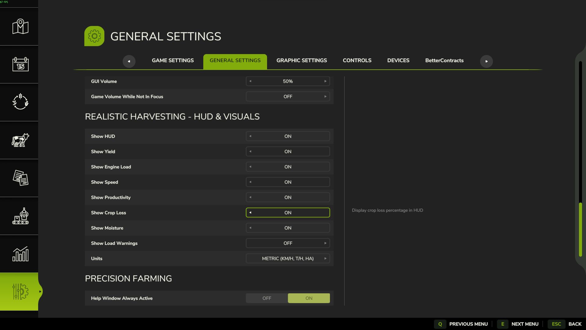 Realistic Harvesting V1.5