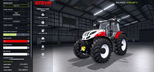 Steyr Terrus CVT Gen2 Reworked v1.0