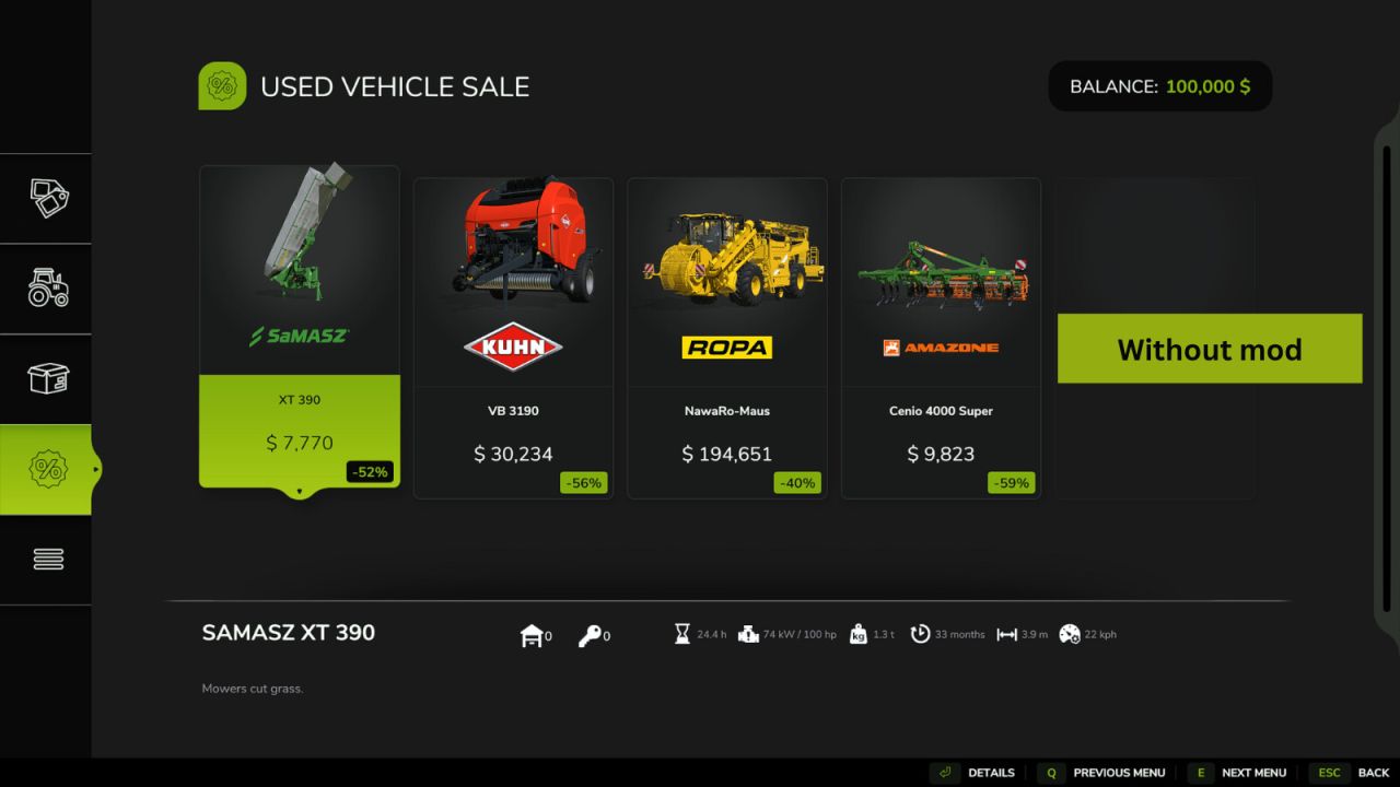 Used Sales Time Left v1.0