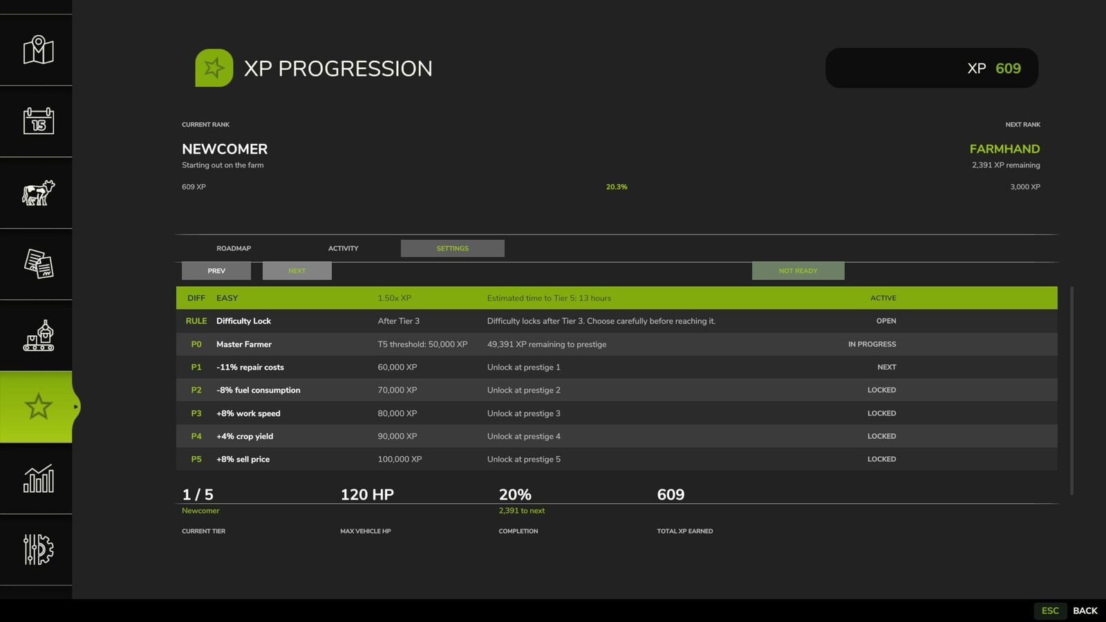 XP Progression System v1.7.55