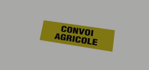 Agricultural convoy panel v1.0