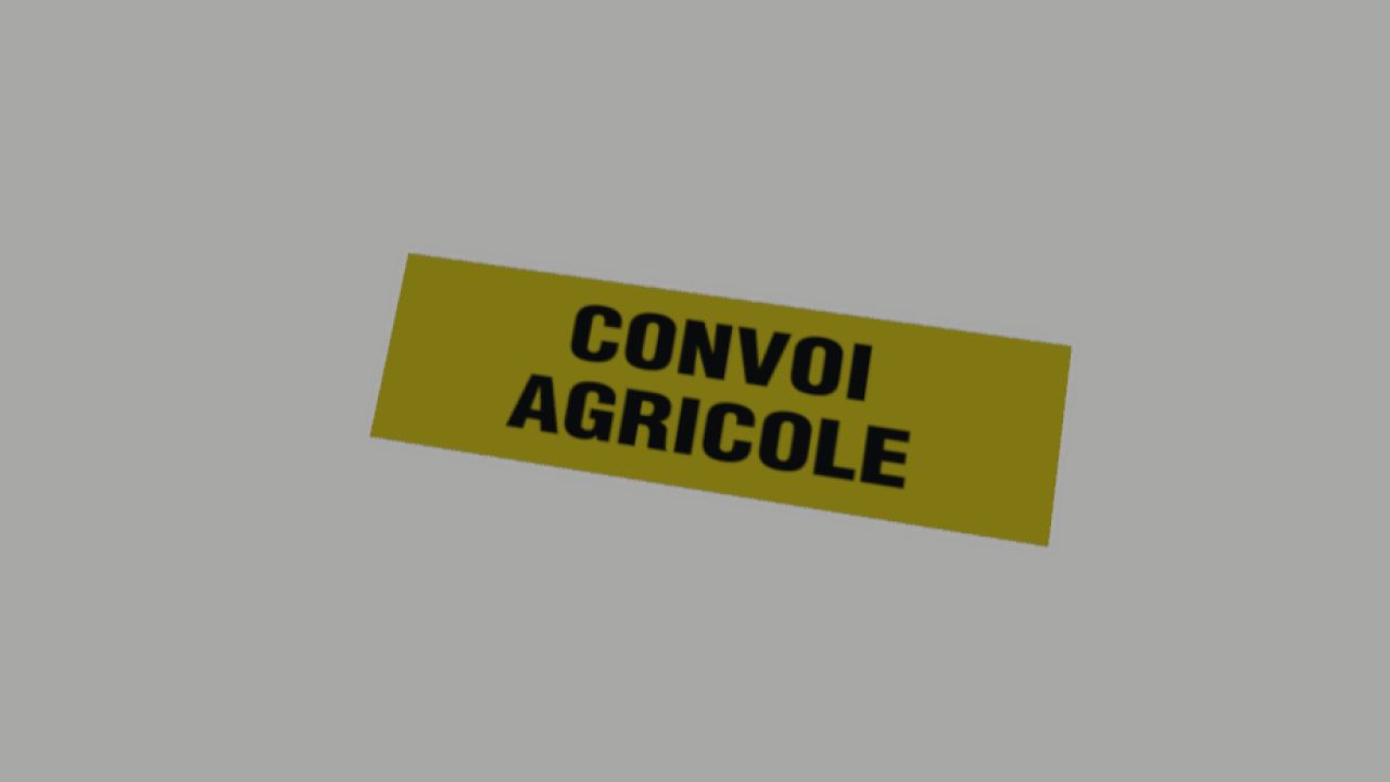 Agricultural convoy panel v1.0