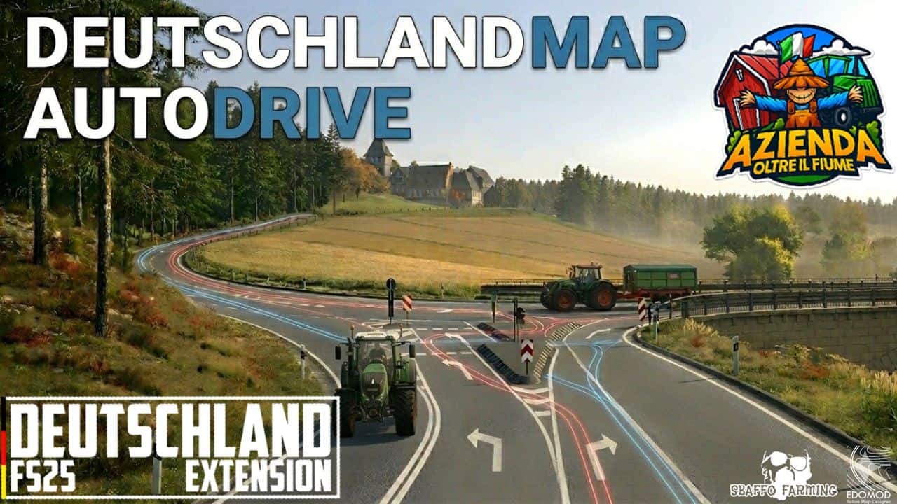 Autodrive Deutschland map v1.0