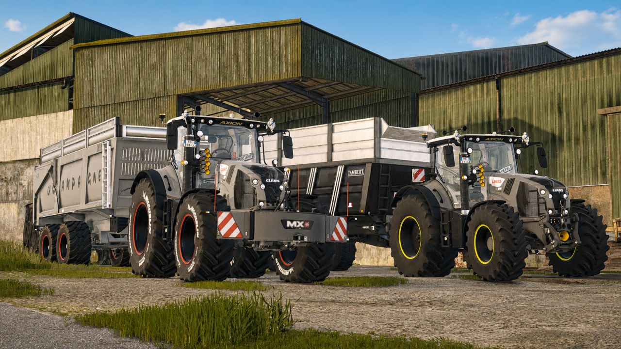 Claas Axion 870-800 Grey Edition v1.0.0.1