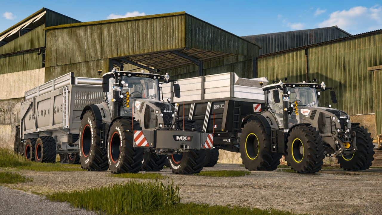 Claas Axion 870-800 Grey Edition v1.0