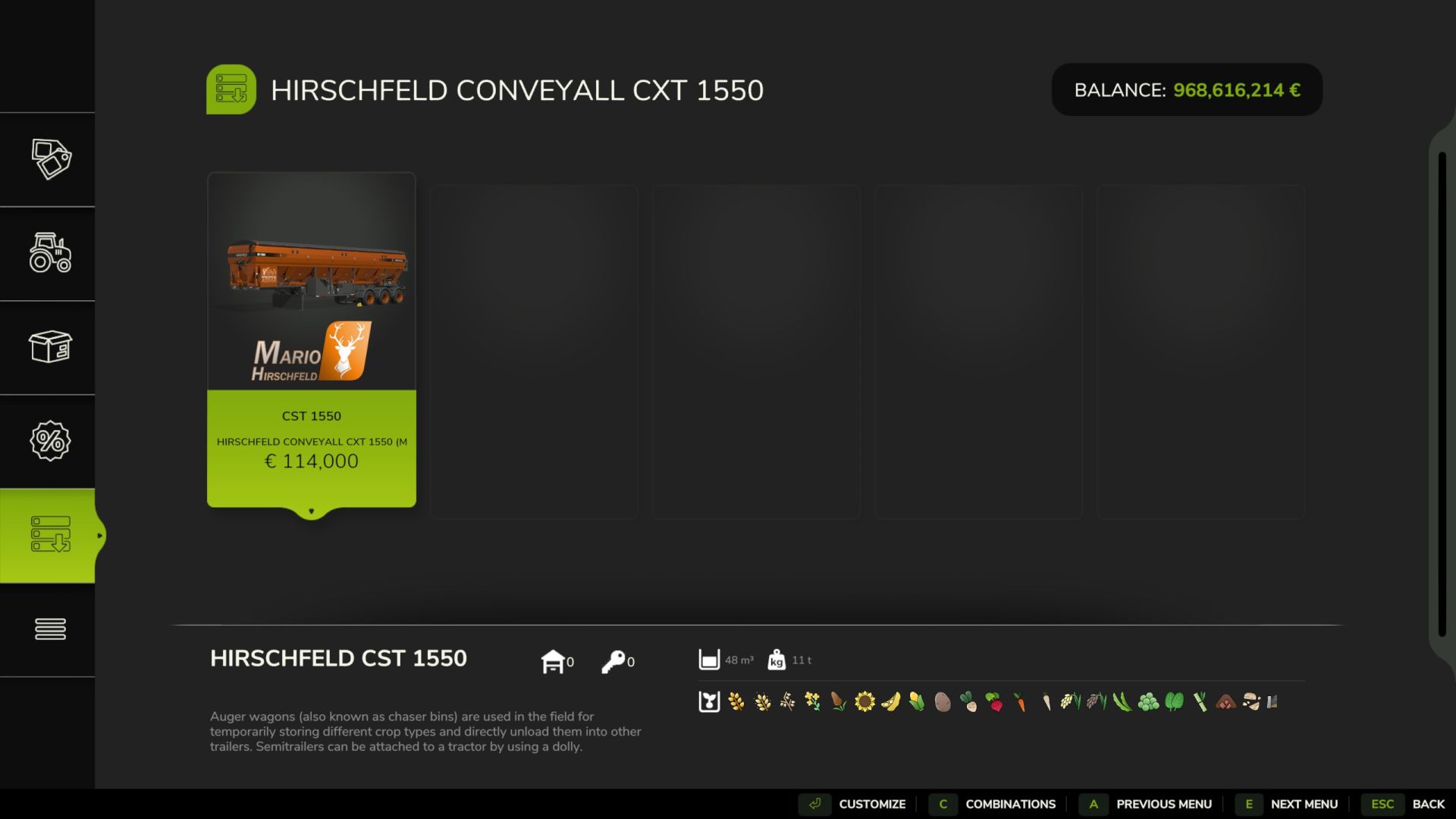 Convey All CST 1550 Hirschfeld-Design v1.0.0.2