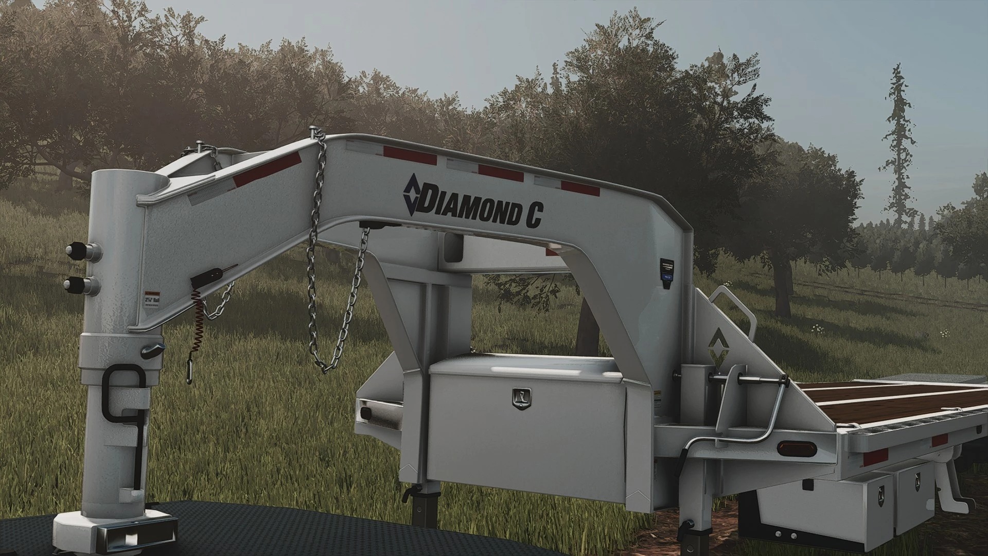 Diamond C FMAX210 40′ Gooseneck Trailer V2.0