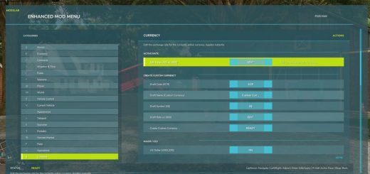 Enhanced Mod / Cheat Menu v1.3