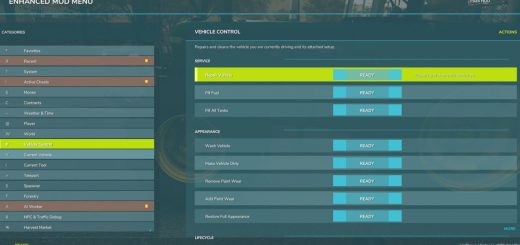 Enhanced Mod / Cheat Menu v1.7