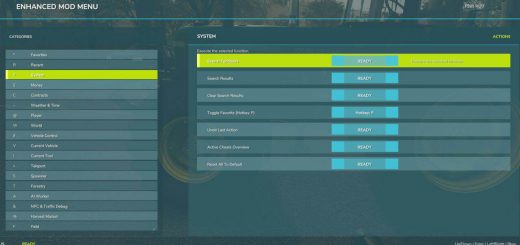 Enhanced Mod / Cheat Menu v1.8