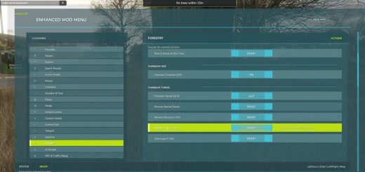 Enhanced Mod / Cheat Menu v1.9
