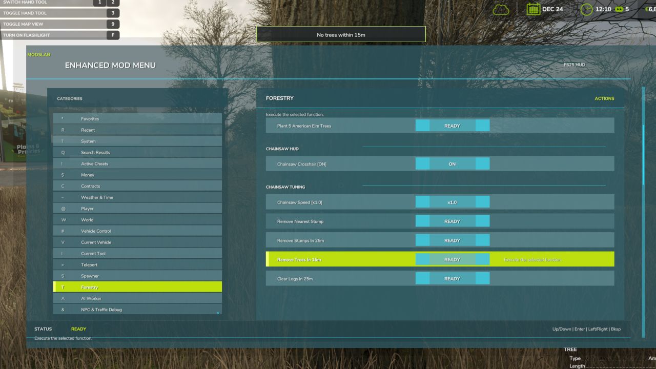 Enhanced Mod / Cheat Menu v1.9