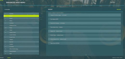 Enhanced Mod / Cheat Menu v2.0