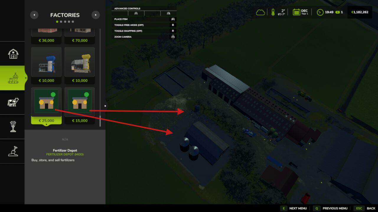 Fertilizer Depot v1.0