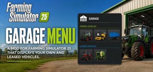 Garage Menu v1.0.0.3