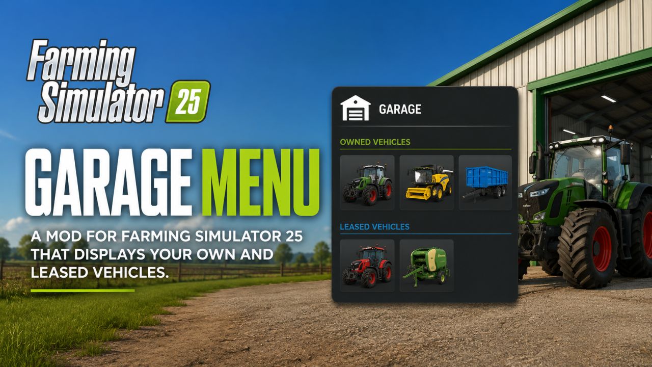 Garage Menu v1.0.0.3