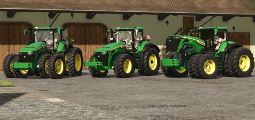 John Deere 8R High Horsepower v1.0