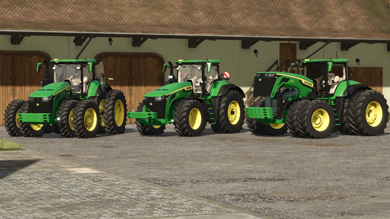 John Deere 8R High Horsepower v1.0