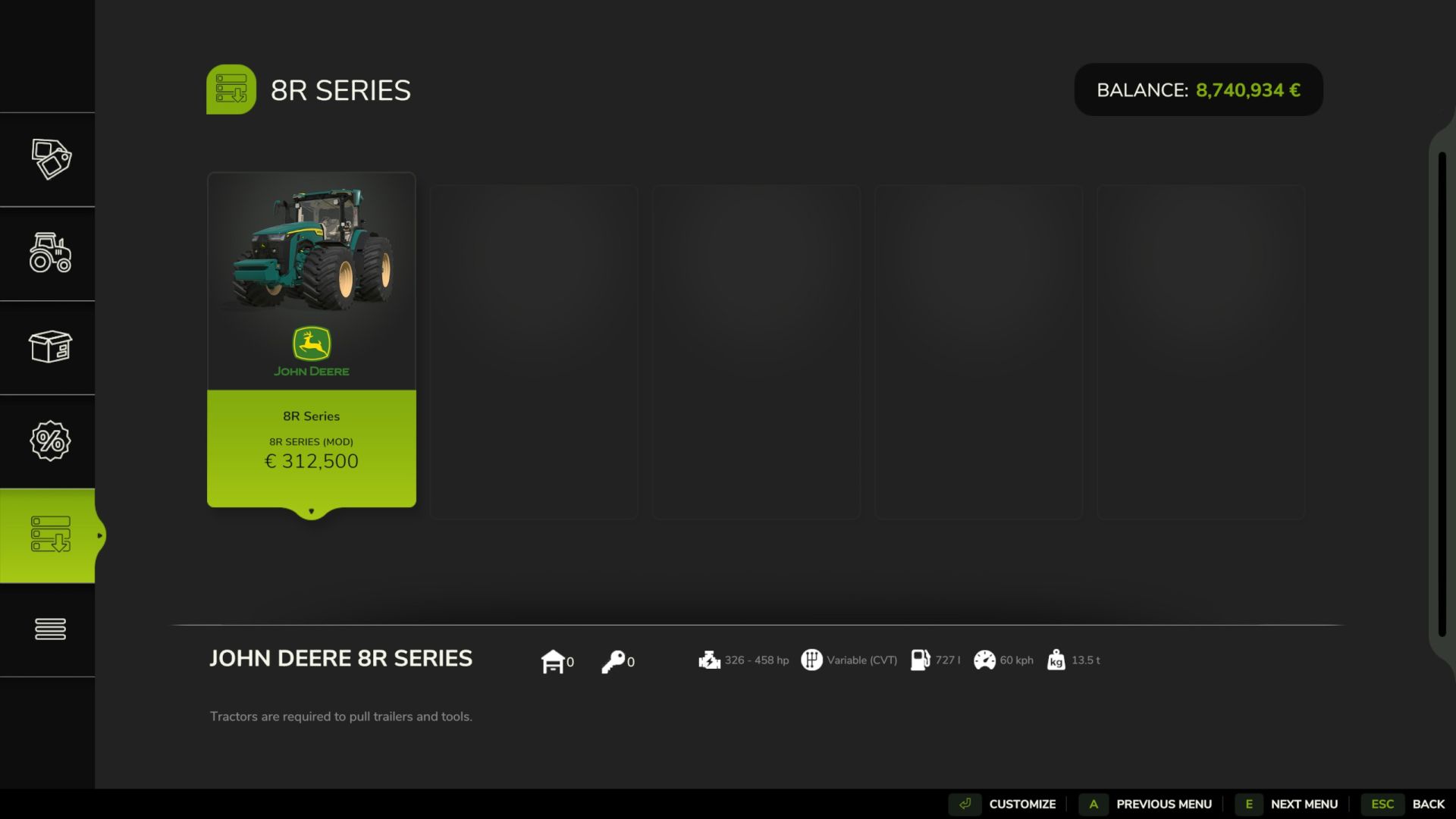 John Deere 8R v1.0.0.3