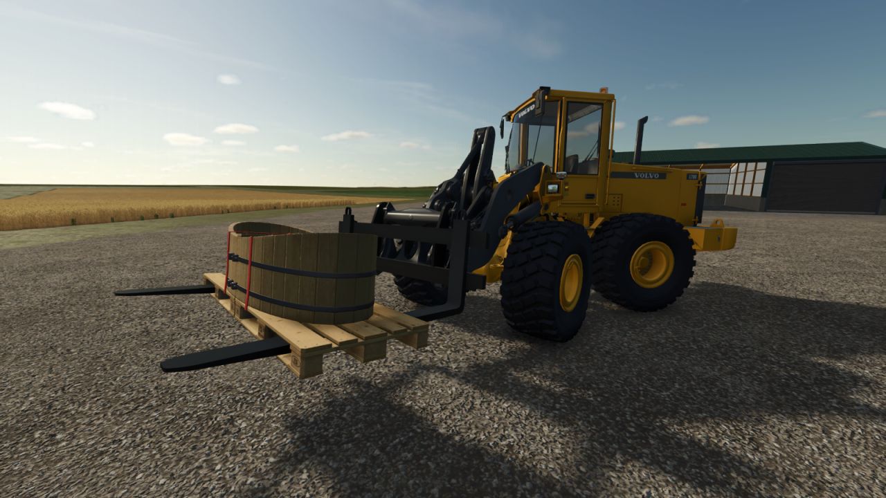 Longer and Wider Loader Forks v1.0