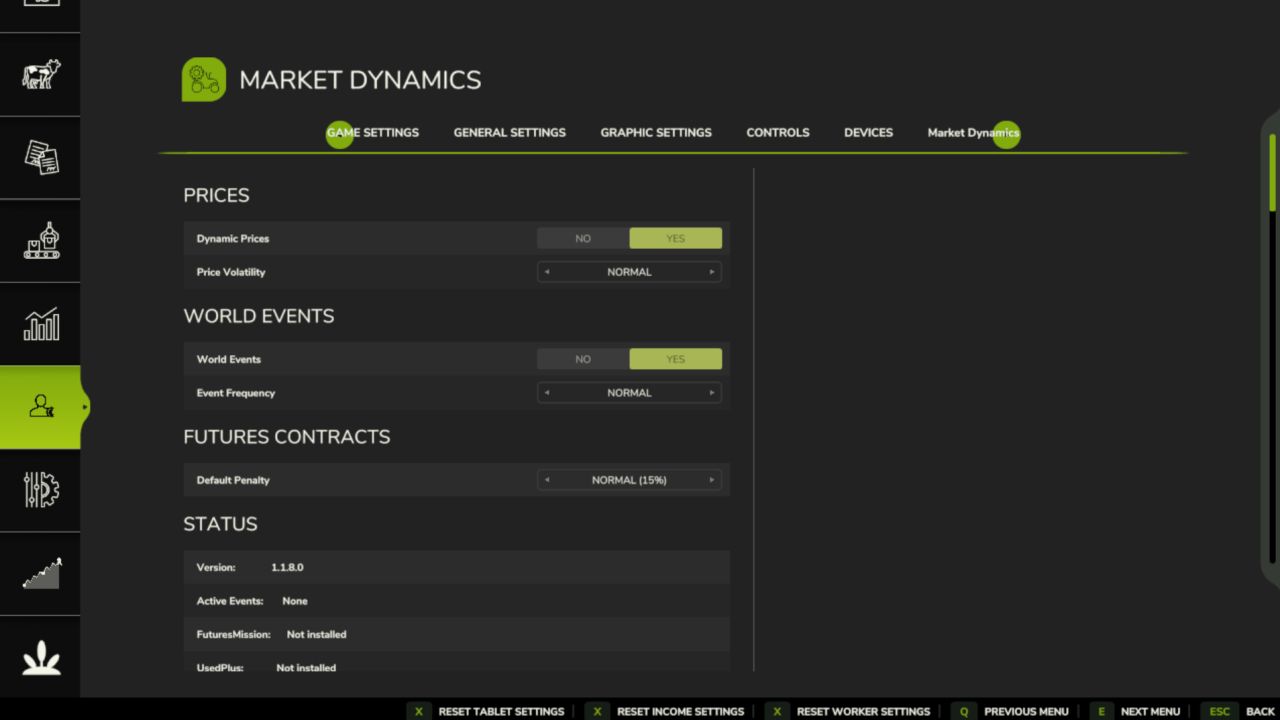 Market Dynamics v1.0
