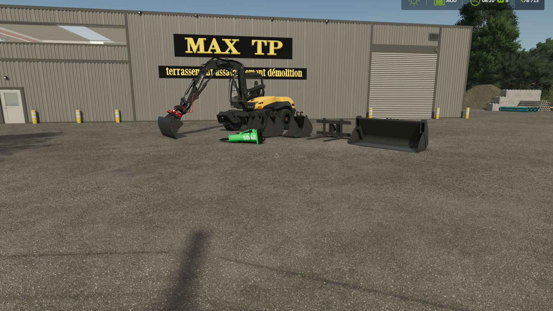 Mecalac 12 MTX v1.0
