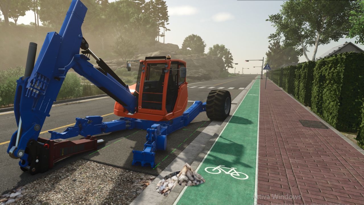 Menzi Muck spider excavator 2 v1.0