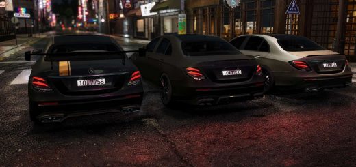 Mercedes Benz E63 AMG 2018 V1.0