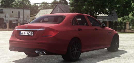 Mercedes-Benz E63S AMG 2018 v1.0.0.6