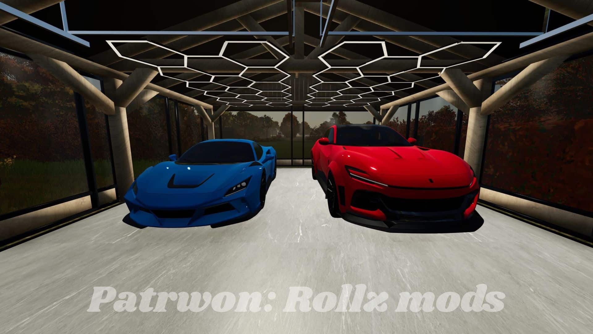 Modern car garage v1.0