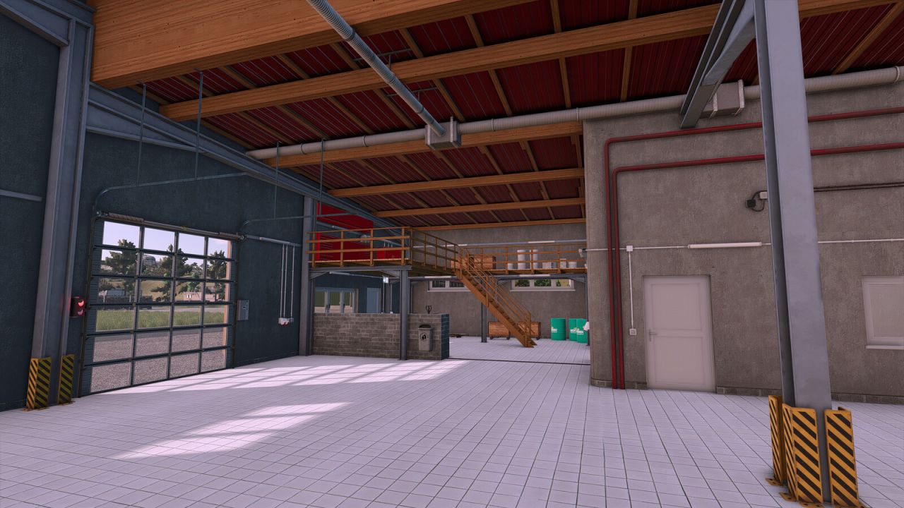 Modern German Village Fire Station v1.0