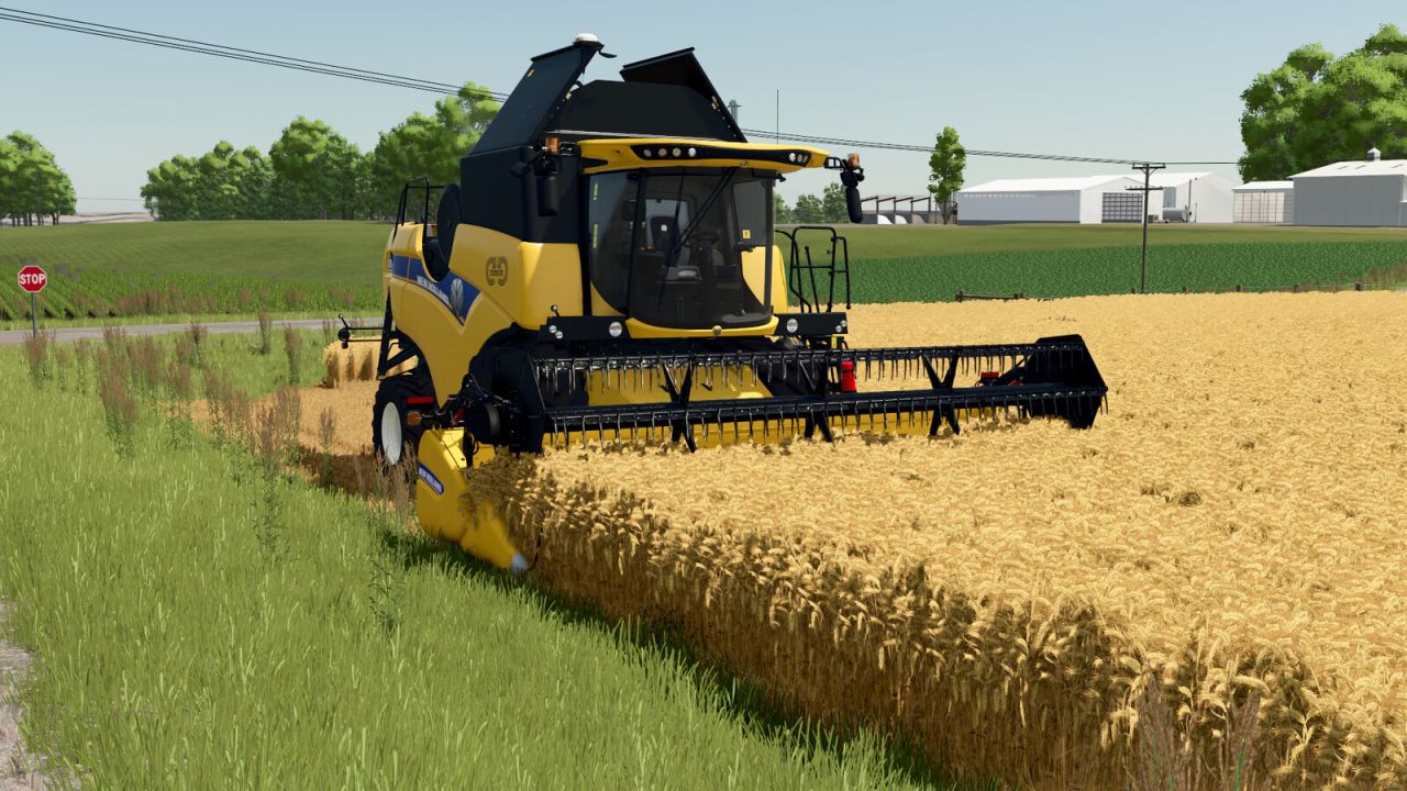 New Holland 740CF Flex Headers v1.0