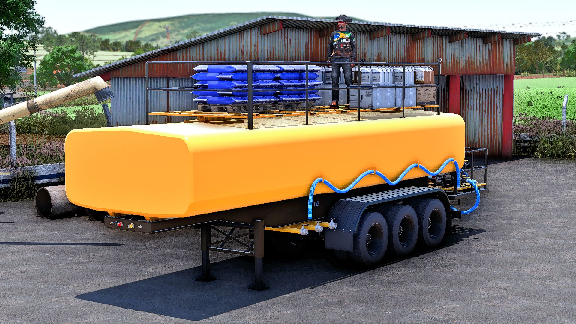 Randon 3-axle tank trailer v1.0