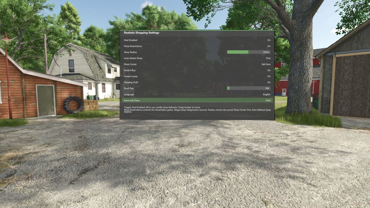 Realistic Shopping BETA v1.0