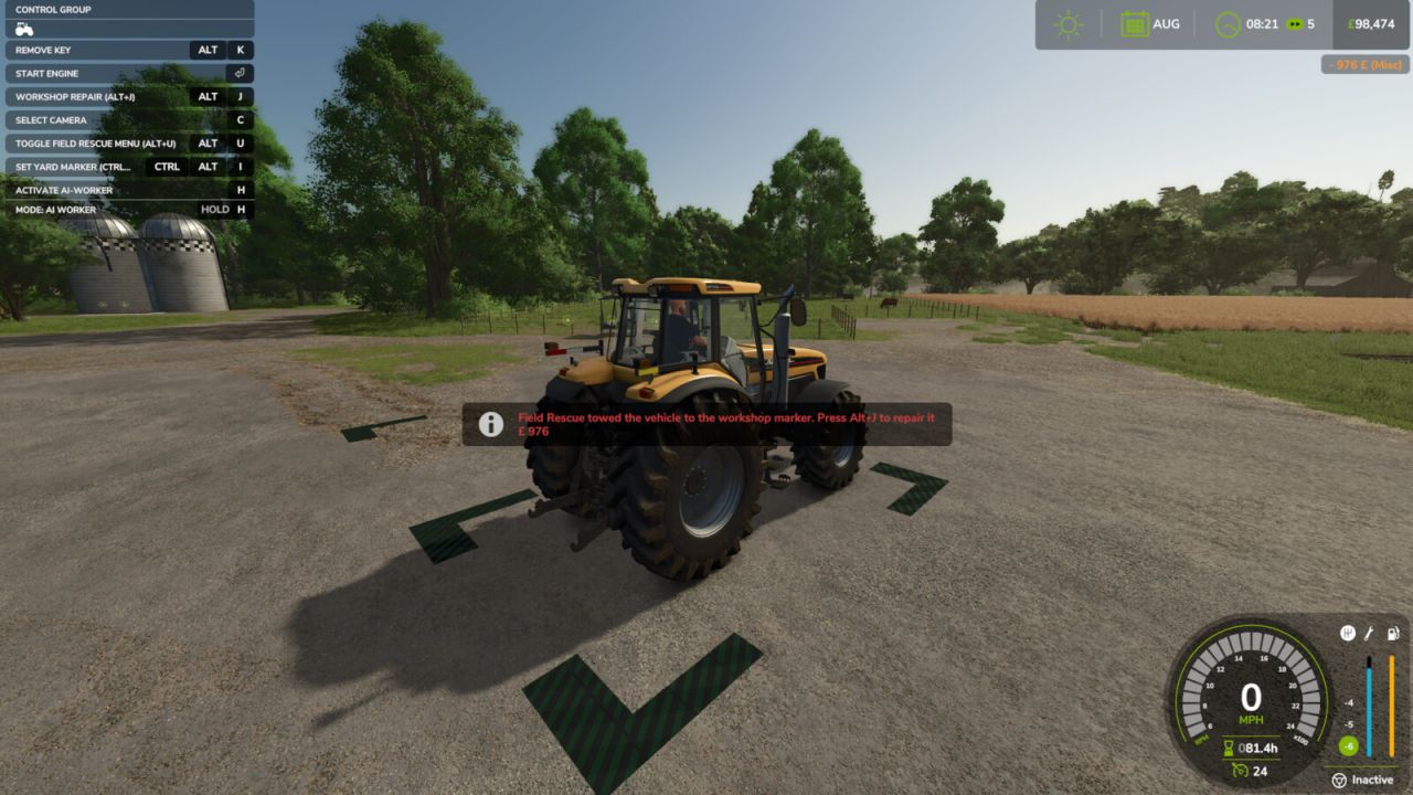 Realistic Vehicle Service v1.0