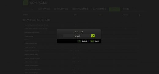 Search Bar for Controls Setting Menu v1.0