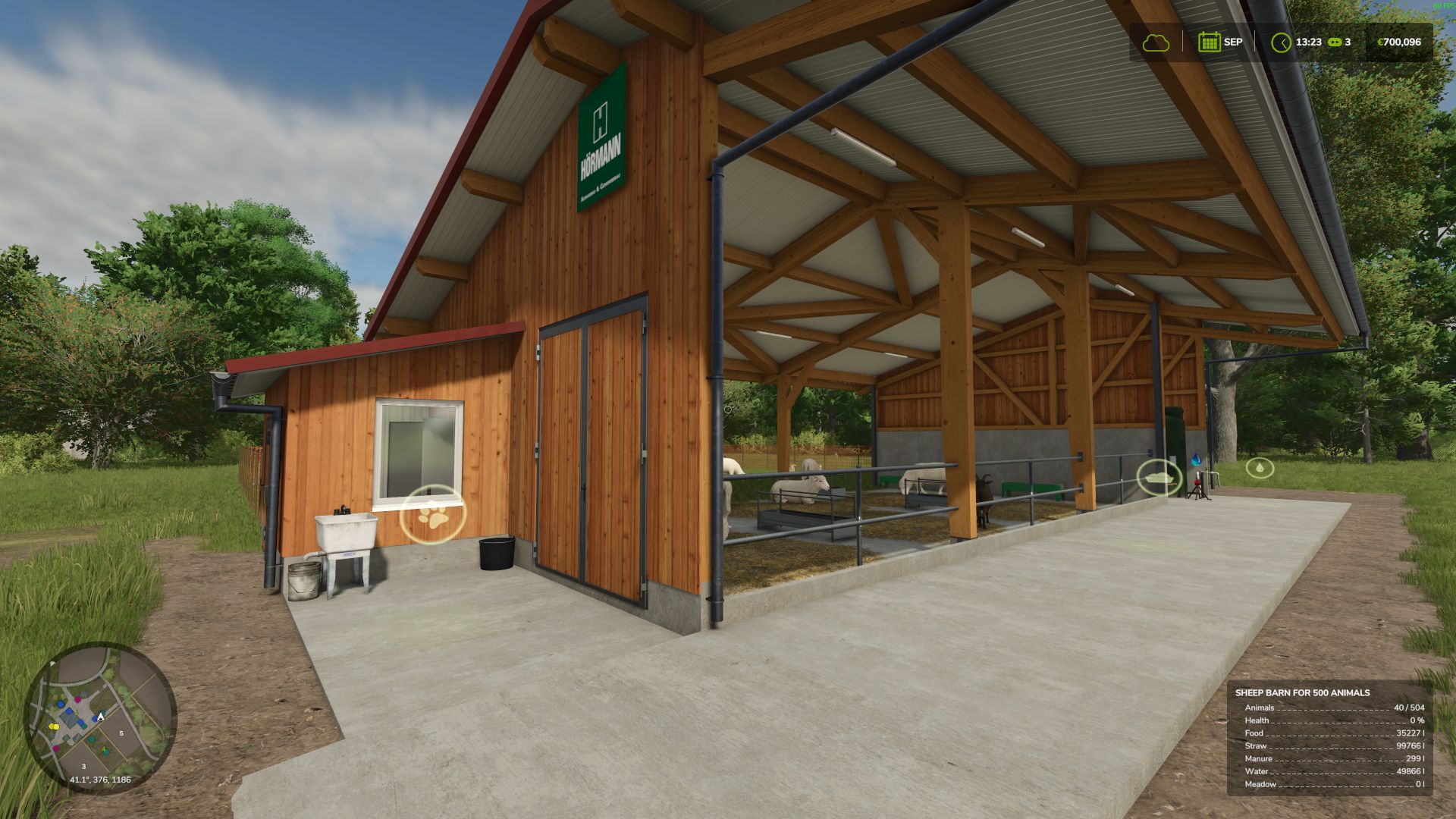 Sheep Barn For 500 Animals v1.0.0.1