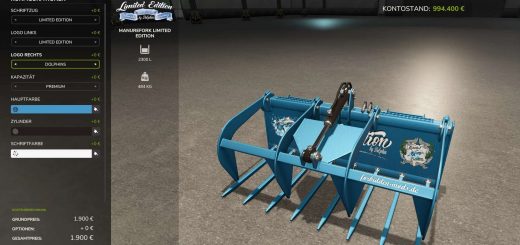 Skid Steer Loader Tools Limited Edition v1.0