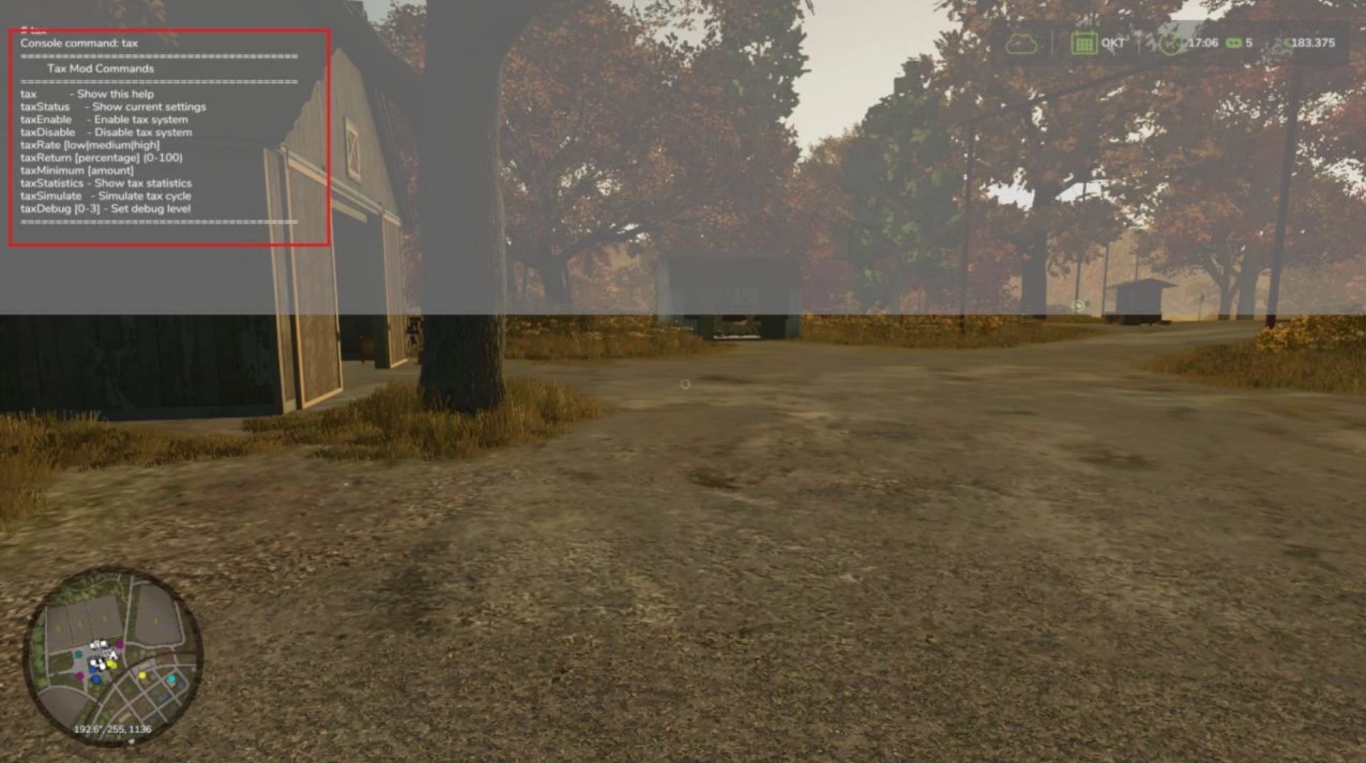 Tax Mod V1.1.4.1