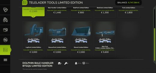 Telehandler Tools Limited Edition v1.0