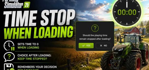 Time stop while loading v1.0