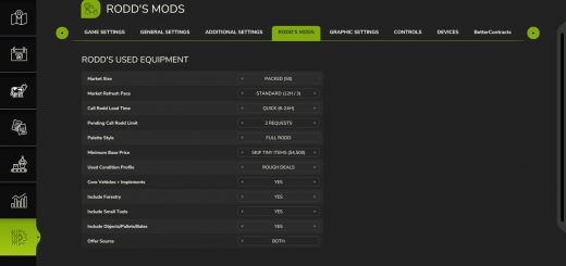 Used Equipment v1.0.0.2