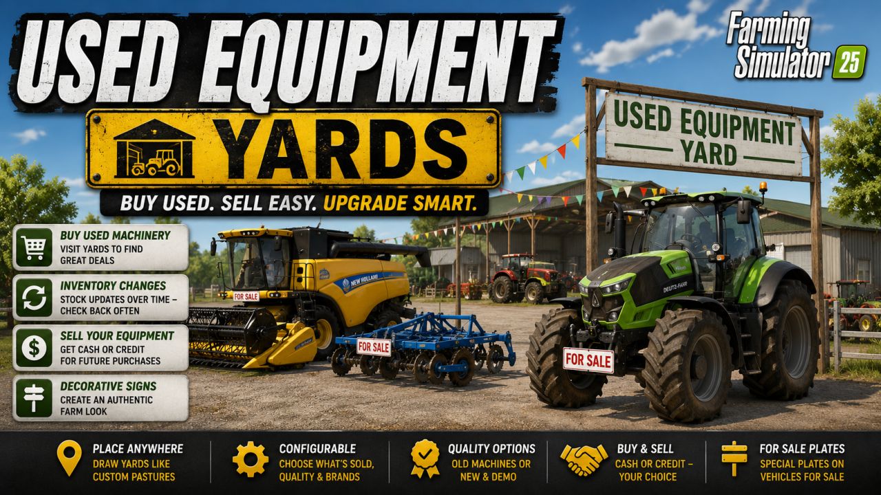 Used Equipment Yards v1.0.0.2